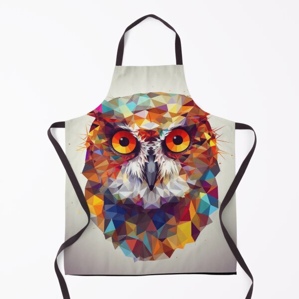 Item preview, Colorful Owl Polygonal Art | Owl Lovers designed and sold by JFFStore.