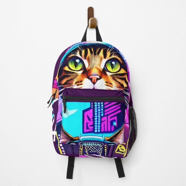 Item preview, Kittypunk. Cute Cat on cyberpunk world. designed and sold by arteesketch.