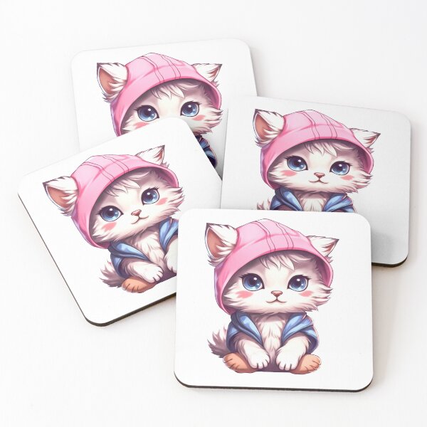 Item preview, cute cat in the hood designed and sold by ArtHideaway.