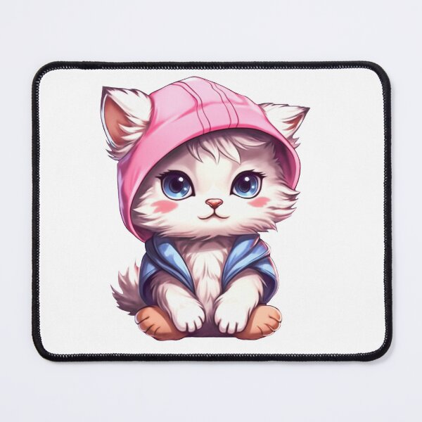 Item preview, cute cat in the hood designed and sold by ArtHideaway.