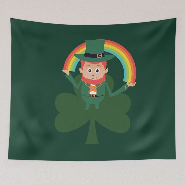 Item preview, Leprechaun Rainbow Happy St Patrick's Day designed and sold by tpixx.