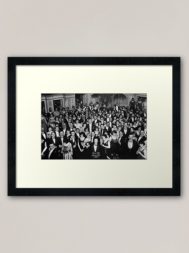 Alternate view of Overlook Hotel 1921 Framed Art Print