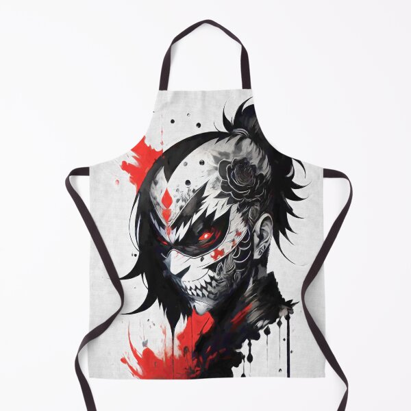 Item preview, Japan Ink Style Oni Face designed and sold by jpvoodoo.