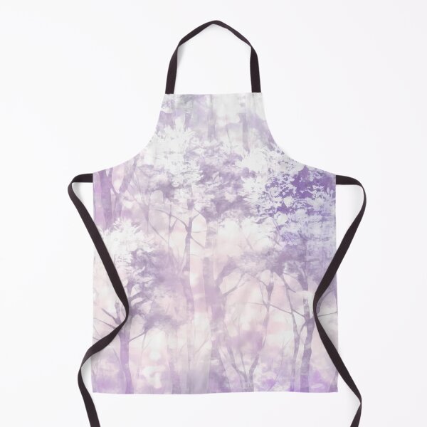 Item preview, Water color abstract purple pink forest pattern designed and sold by LUEE-Design.