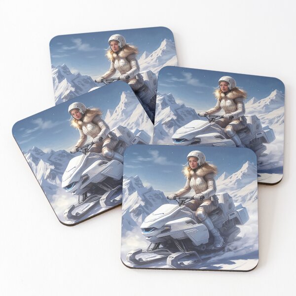 Item preview, Woman on a Snowmobile designed and sold by Paul Fleet.