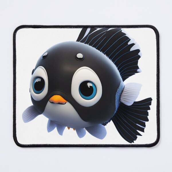 Item preview, Sad little fish designed and sold by Vibranta Studio.