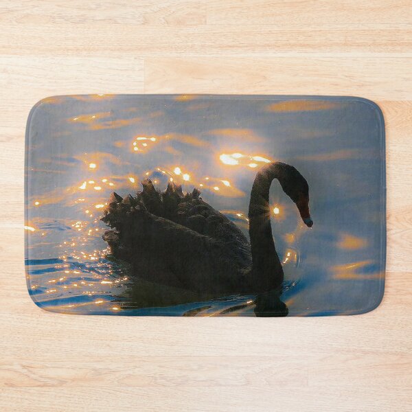 Item preview, Elegant graceful beautiful single black swan designed and sold by SceneryStudio.