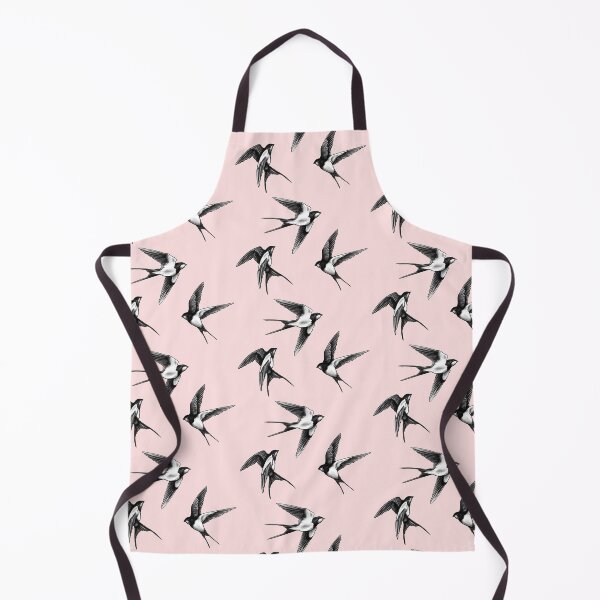 Item preview, Swallow Trio in Flight Pink Pattern designed and sold by TerezaValkova.