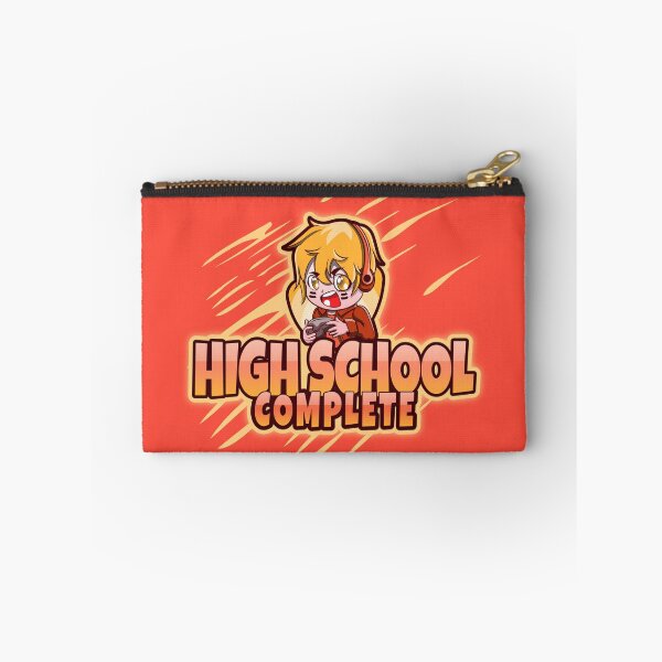 Item preview, Anime High School Graduation Cute Gaming Boy With an Otaku Drawing designed and sold by Winter--Flowers.