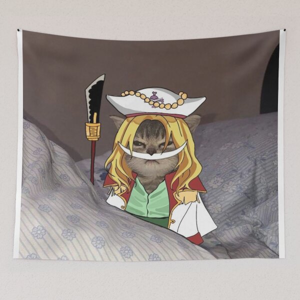 Item preview, funny cat Whitebeard Edward Newgate designed and sold by Yota38.