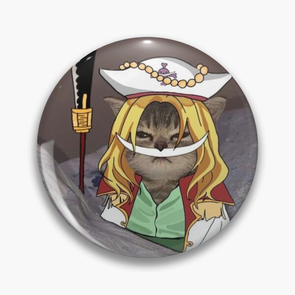 Item preview, funny cat Whitebeard Edward Newgate designed and sold by Yota38.