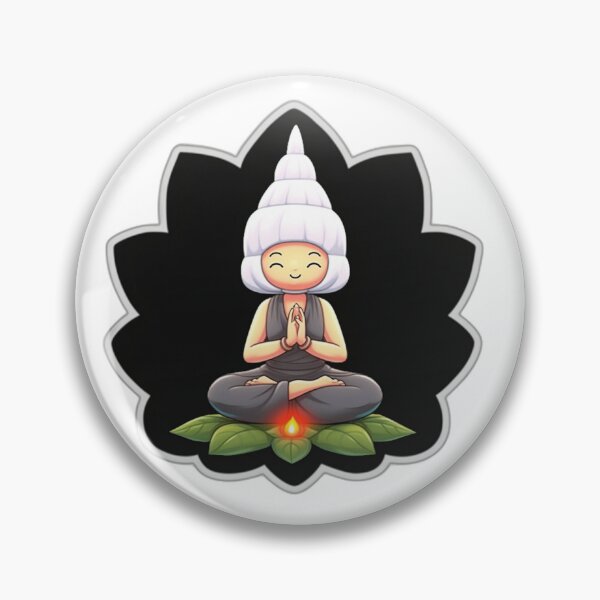 Artikelvorschau, Yoga Zen Meditating Mushroom | White | Fungi, Fungus, Cute, Funny entworfen und verkauft von FantasySoul.