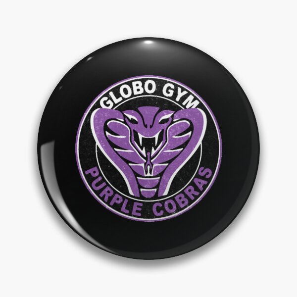 Item preview, Globo gym purple cobras vintage logo  designed and sold by Ernestine Cassin.