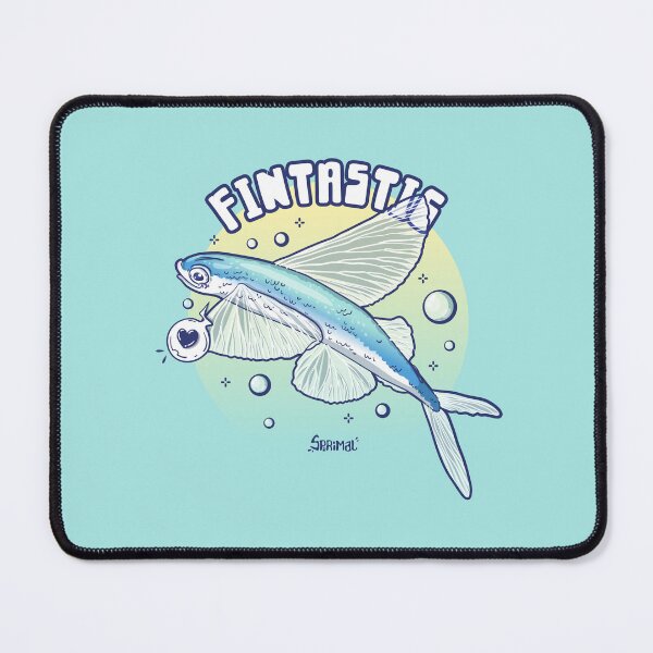 Item preview, Fintastic flying fish pun designed and sold by SPIRIMAL.
