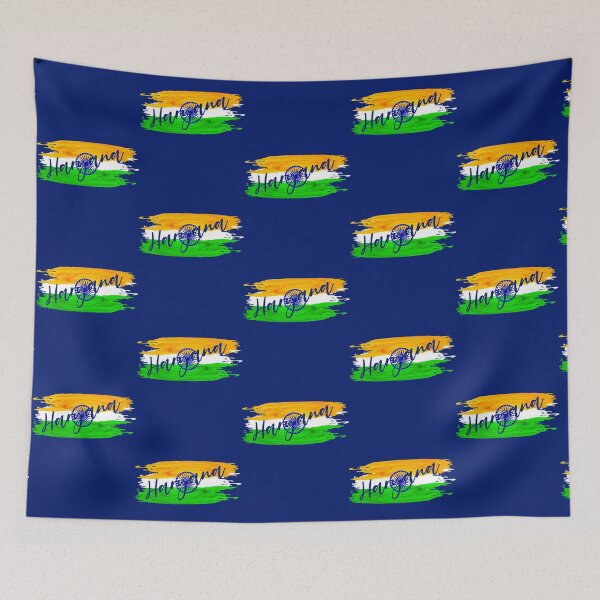 Item preview, Indian flag Haryana designed and sold by altmanjacks.