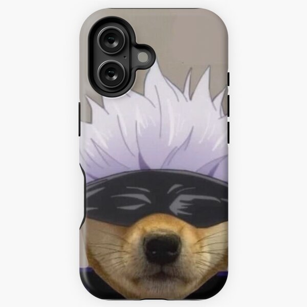 Vista previa del artículo con la obra «Perro divertido Gojo satoru», diseñado y vendido por Yota38.