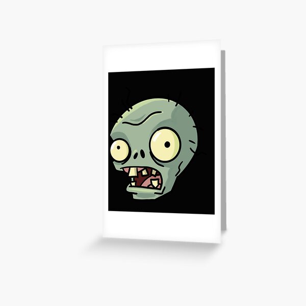 Plants vs Zombies Zombie Greeting Card by Thompson Murphy