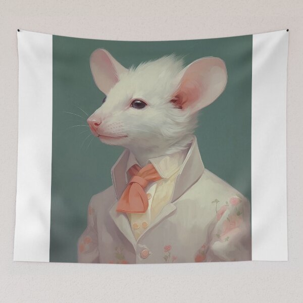 Item preview, Portrait of the Zodiac - Rat head designed and sold by kinstar.