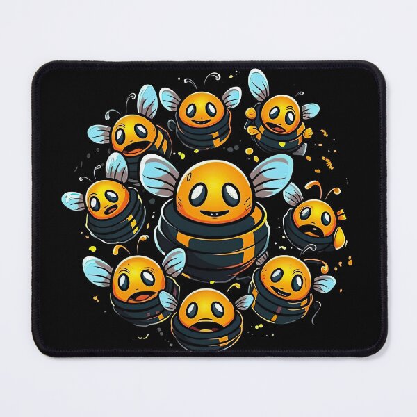 Item preview, Busy bees: Laughing and having fun collecting honey designed and sold by Pixelboys.