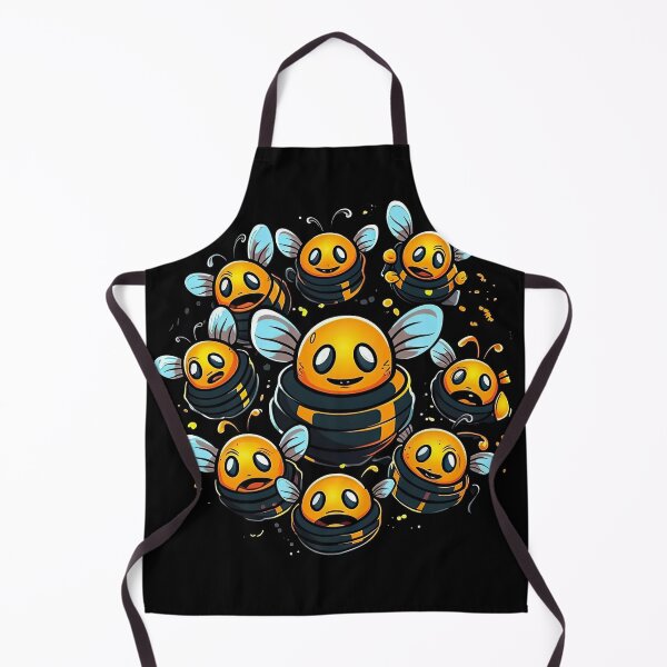 Item preview, Busy bees: Laughing and having fun collecting honey designed and sold by Pixelboys.
