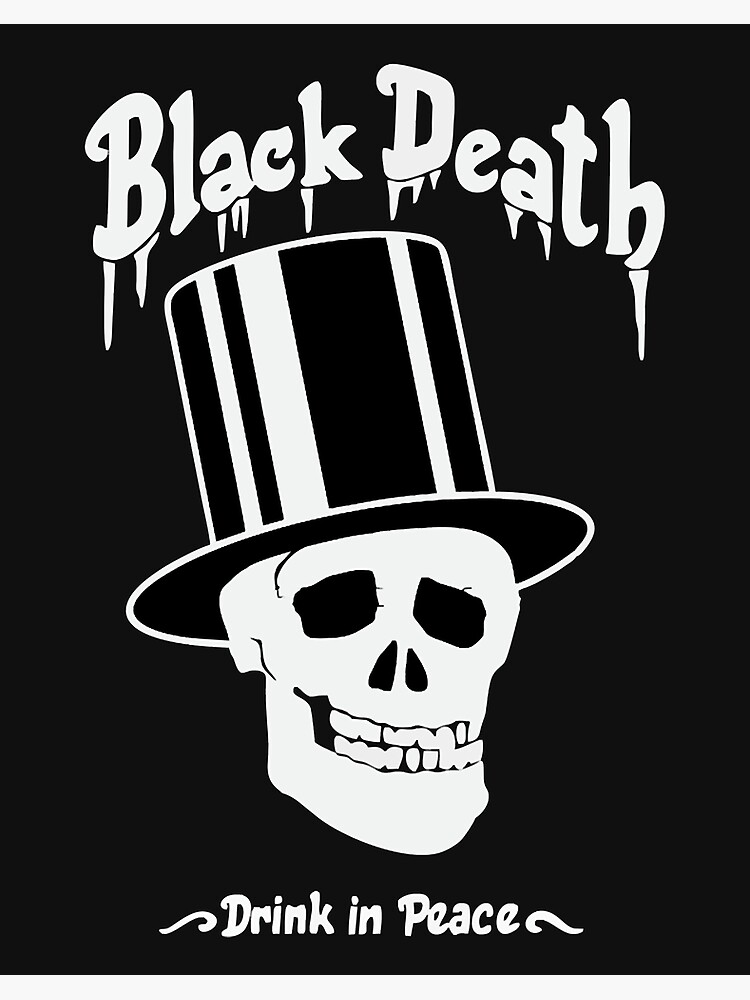 Black Death Vodka Logo Merchandise