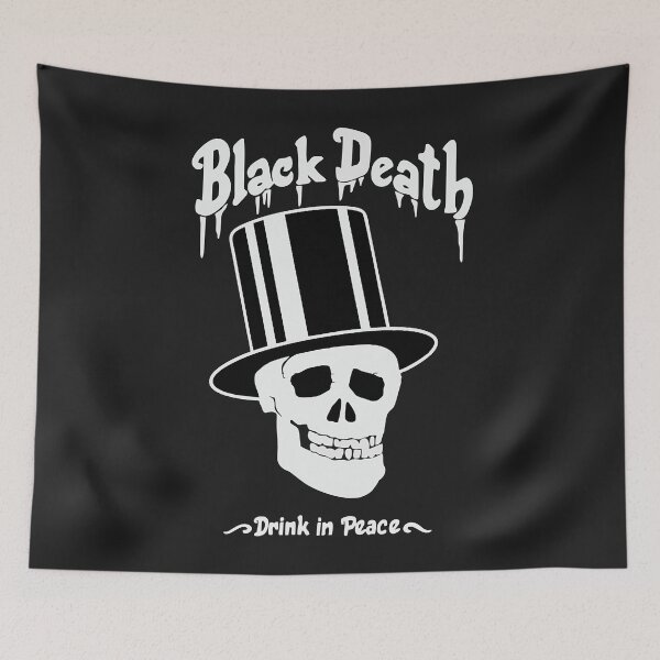 Item preview, Black Death Vodka Logo Merchandise designed and sold by PERLVANHOUTEN.
