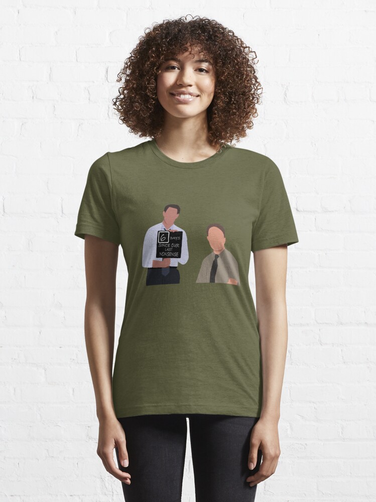Jim & Dwight - No Nonsense Essential T-Shirt for Sale by