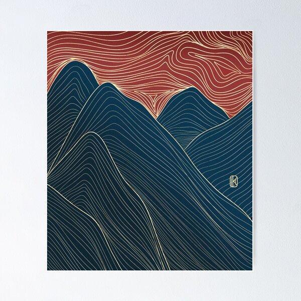 Item preview, Mountain chain designed and sold by KaishoDesign.