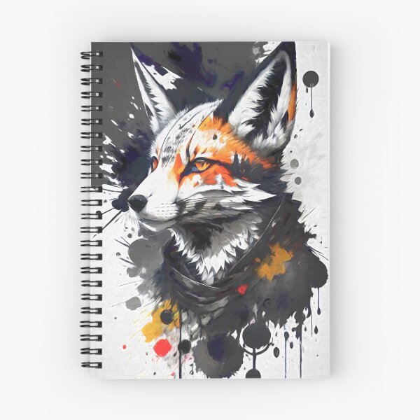 Aperçu de l'œuvre Renard à l'encre créée et vendue par jpvoodoo.