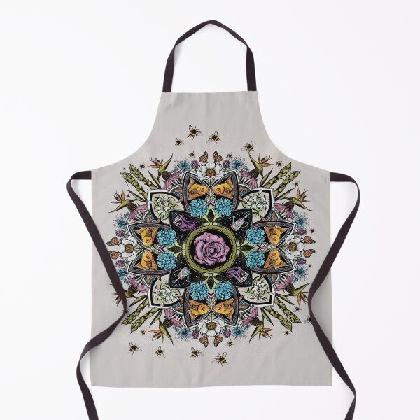 Item preview, mandala full of flowers herbs and insects, garden inspirations designed and sold by Hennagirl.