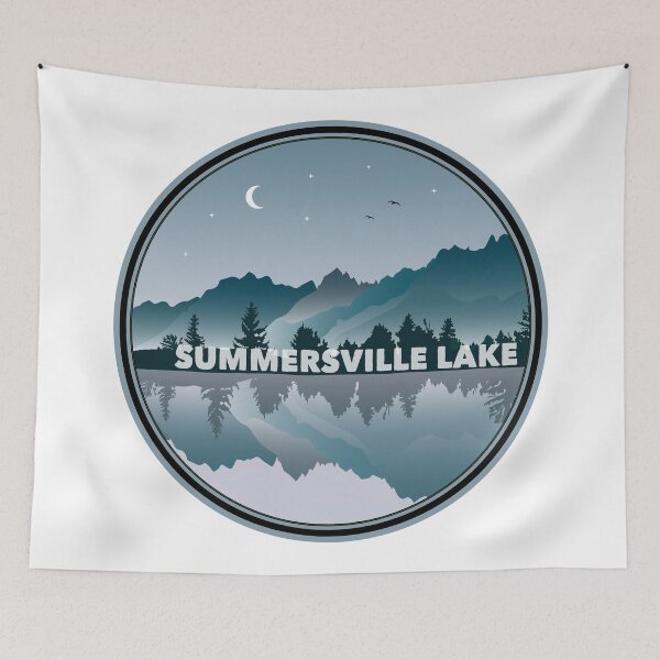 Item preview, Summersville Lake West Virginia Reflection designed and sold by Esskay Designs.