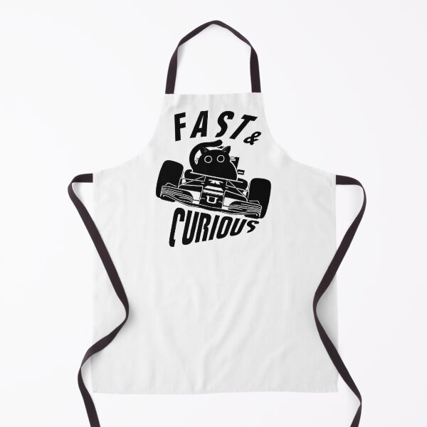 Item preview, Fast And Curious | Funny Car Driving Cat designed and sold by TMBTM.