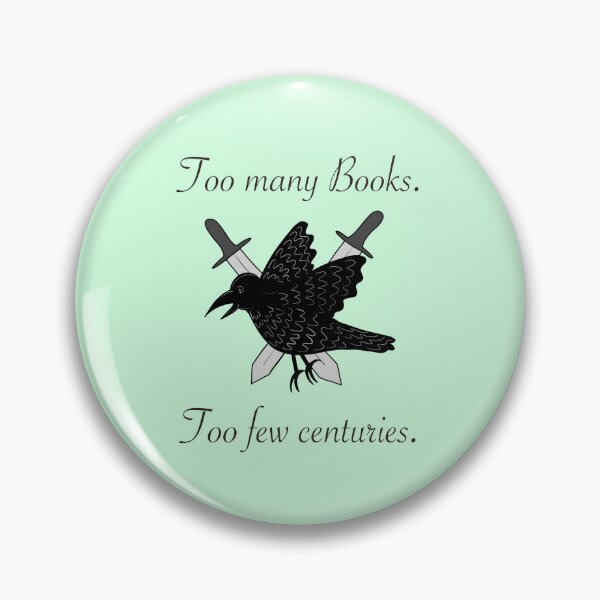 Item preview, Too many books. Too few centuries. designed and sold by LiloLunaArt.