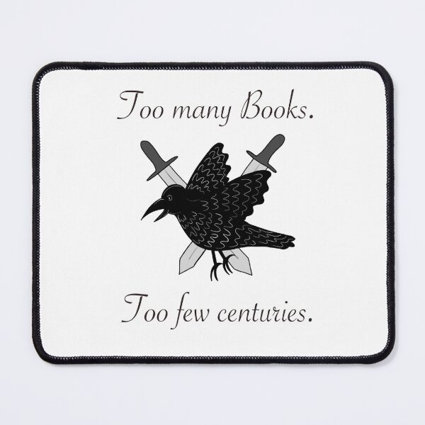 Item preview, Too many books. Too few centuries. designed and sold by LiloLunaArt.