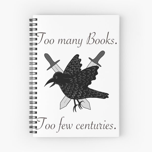 Item preview, Too many books. Too few centuries. designed and sold by LiloLunaArt.