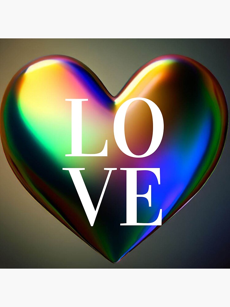 Thumbnail 3 of 3, Sticker, Love designed and sold by cokemann.
