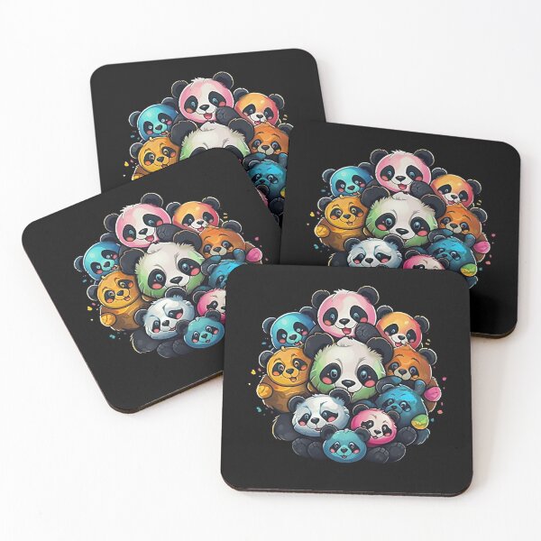 Item preview, The magical adventures of the brightly colored panda bears designed and sold by Pixelboys.