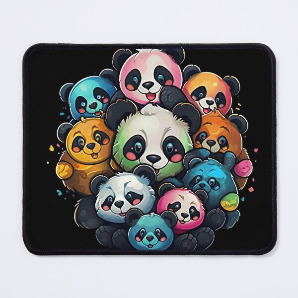 Item preview, The magical adventures of the brightly colored panda bears designed and sold by Pixelboys.