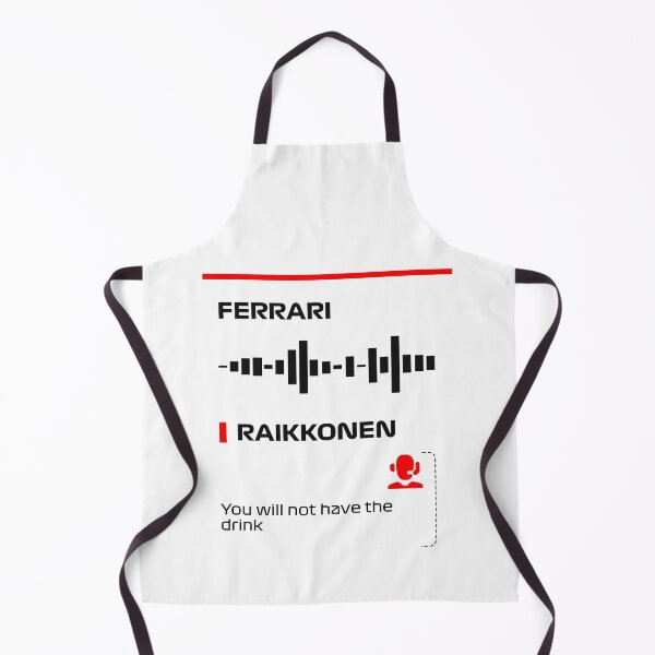 Item preview, Kimi Raikkonen you will not have the drink radio message (Francesco) designed and sold by ff1merch ..