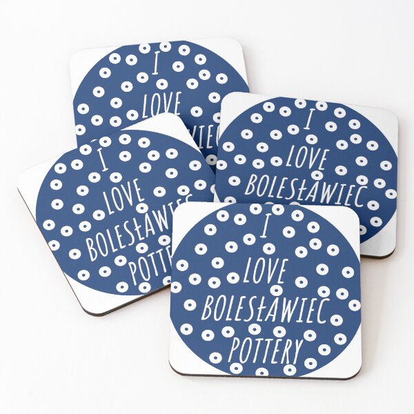 Item preview, I Love Bolesławiec Pottery designed and sold by CobaltDotDesign.