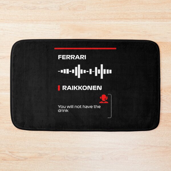 Item preview, Kimi Raikkonen you will not have the drink radio messaged Dark (Francesco) designed and sold by ff1merch ..