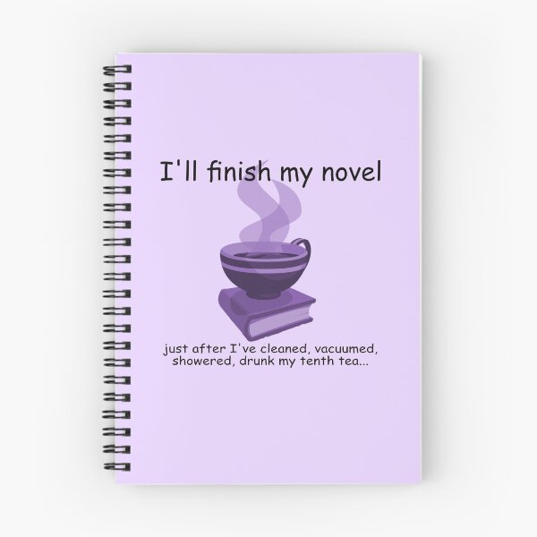 Item preview, Purple Finish My Novel designed and sold by Seabear211.