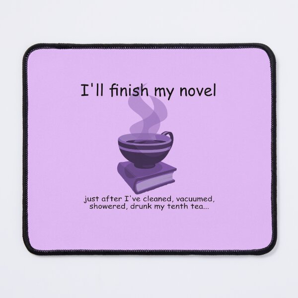 Item preview, Purple Finish My Novel designed and sold by Seabear211.