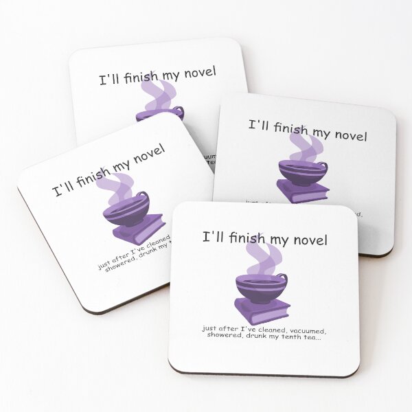 Item preview, Purple Finish My Novel designed and sold by Seabear211.