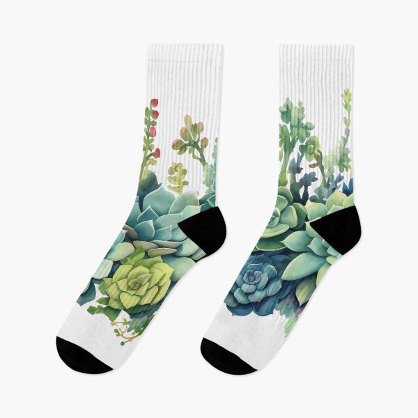 Item preview, Watercolor succulents design designed and sold by SweetWhiskers.