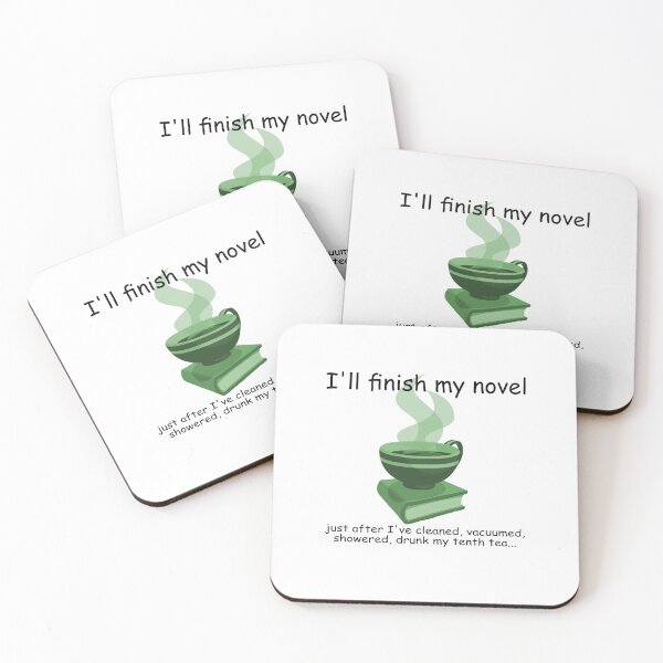 Item preview, Green Finish My Novel designed and sold by Seabear211.