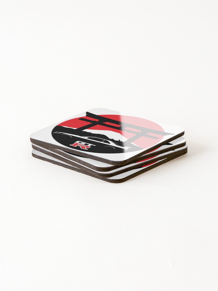 Thumbnail 4 of 5, Coasters (Set of 4), GTR R34 Japan designed and sold by Smart-Racer.