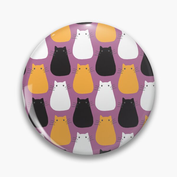 Item preview, Cute Halloween Cat Pattern designed and sold by inkybluemoon.