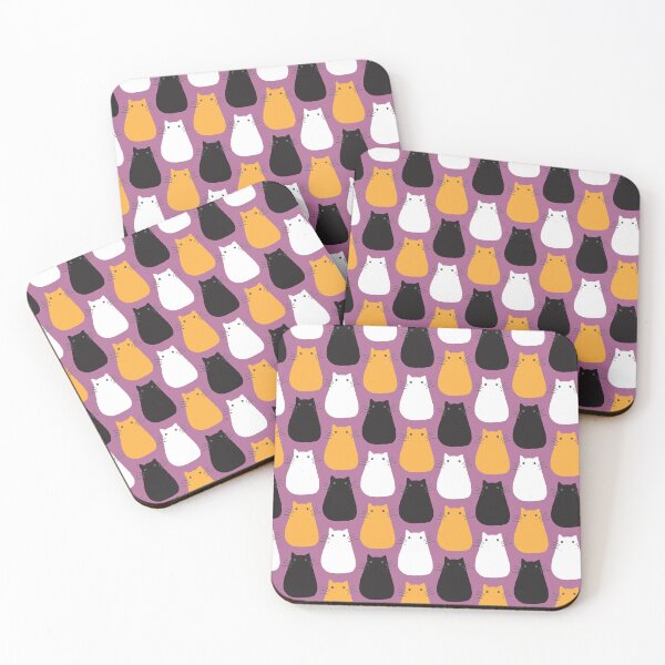Item preview, Cute Halloween Cat Pattern designed and sold by inkybluemoon.