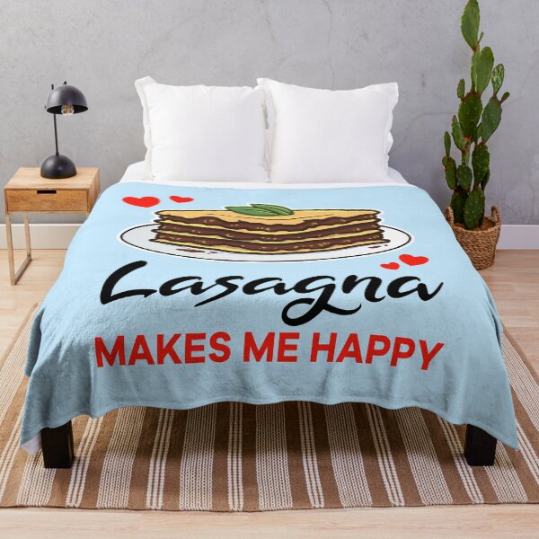 Item preview, Lasagna makes me happy designed and sold by jonmlam.